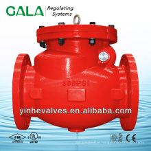 dn80 flanged low pressure spring loaded type non-slam check valve